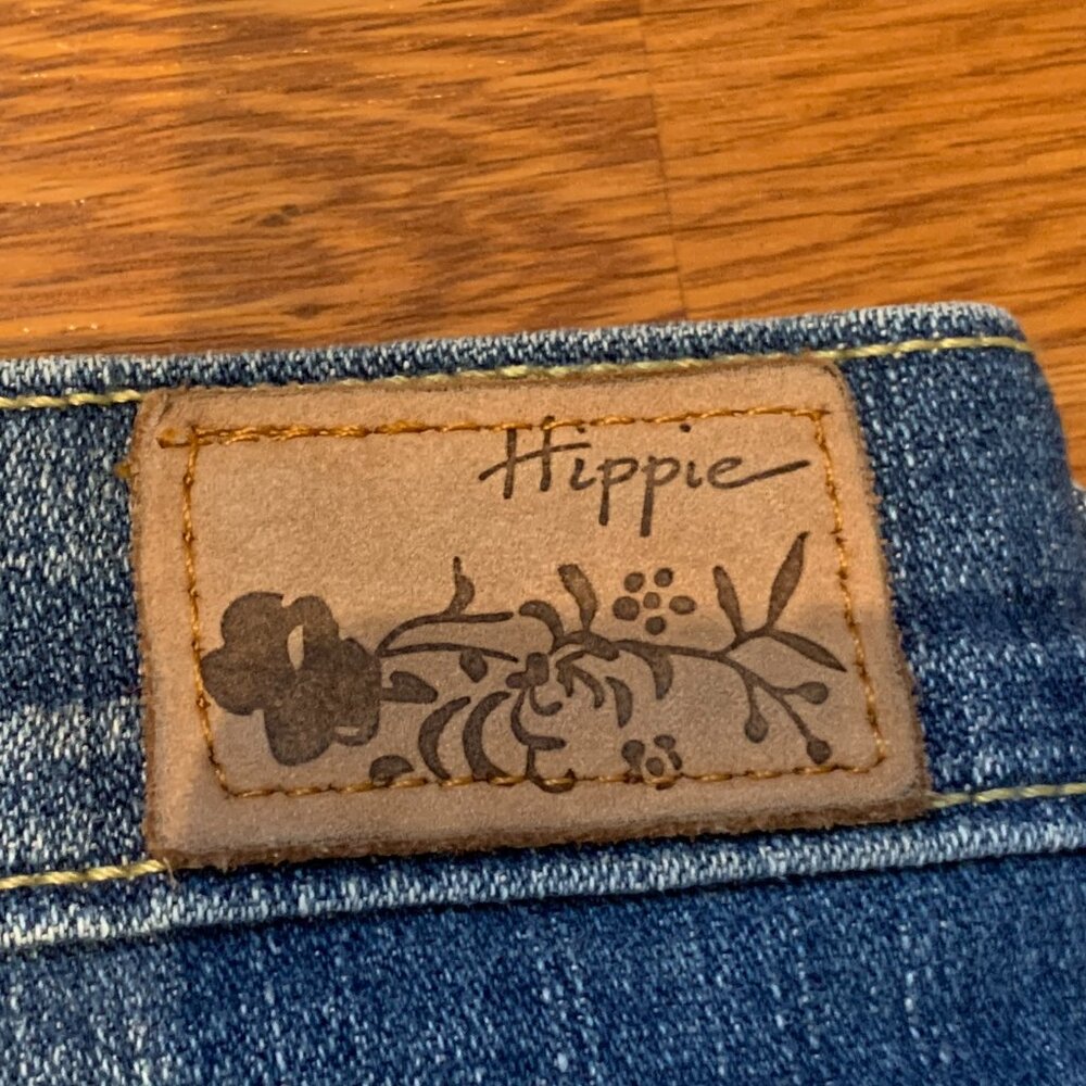 Hippie Low Rise Flare Leg Jeans - Picture 11 of 12